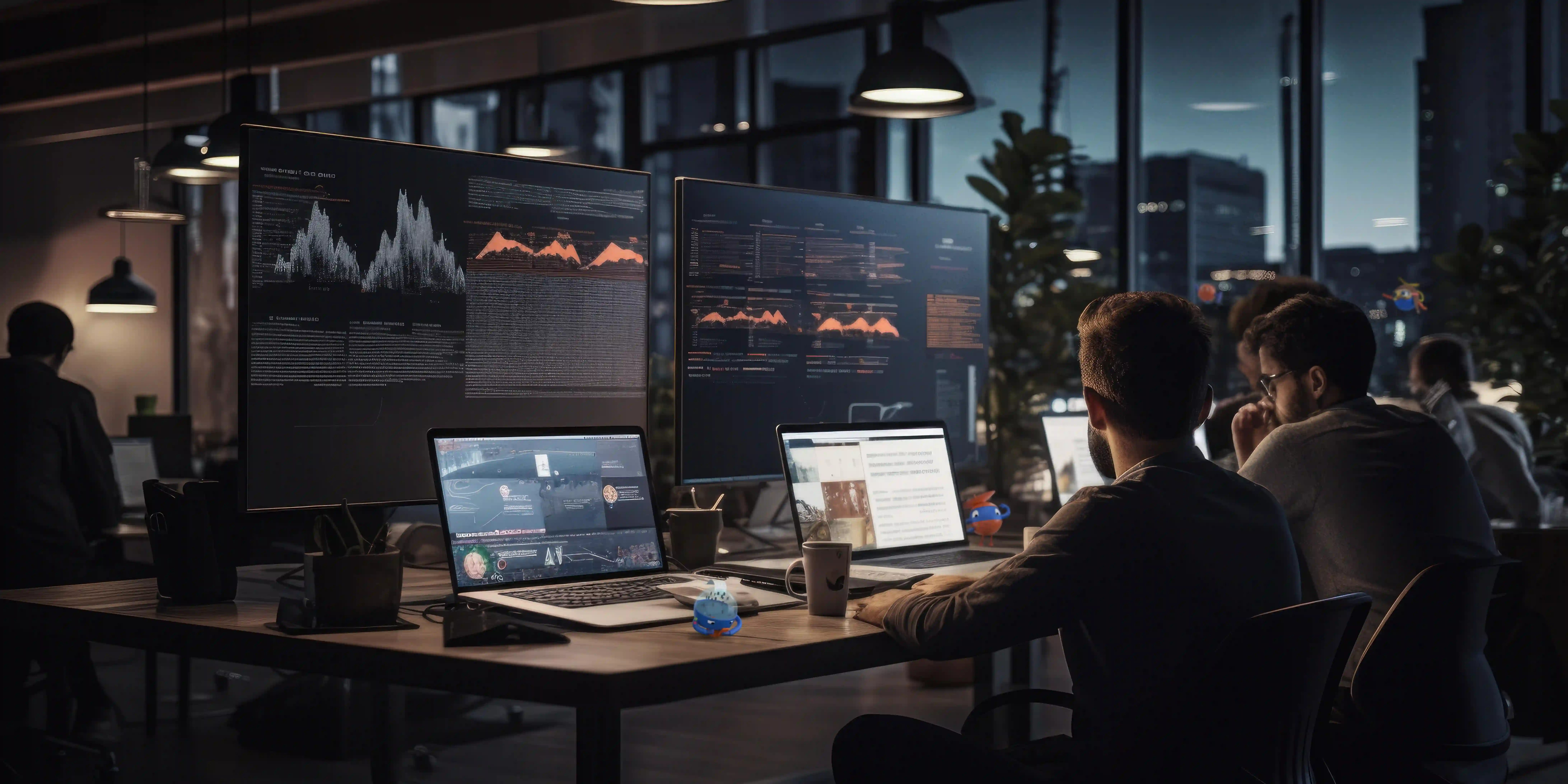 The Enoves team collaborating on a digital product