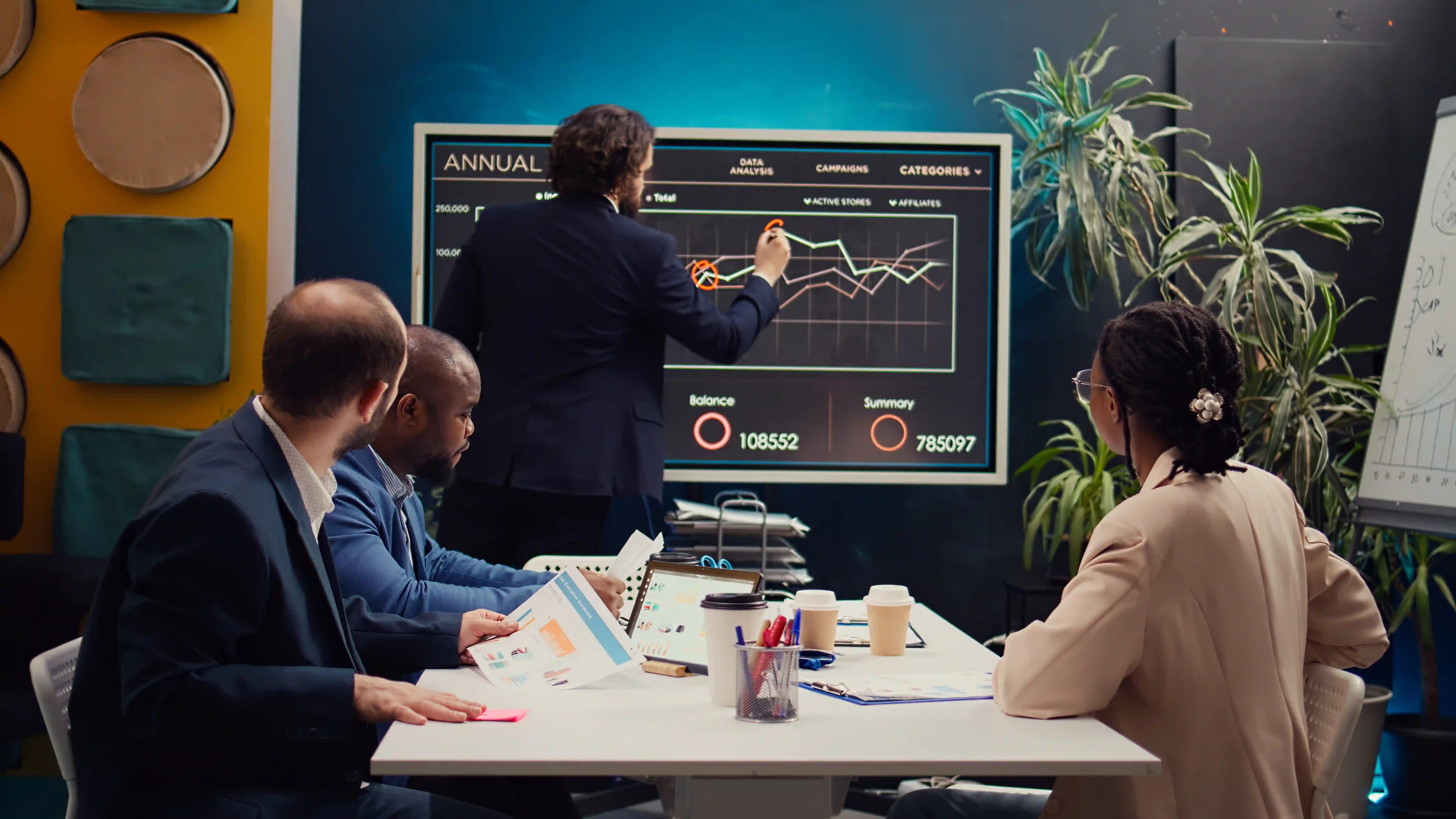The Enoves team collaborating on a digital product